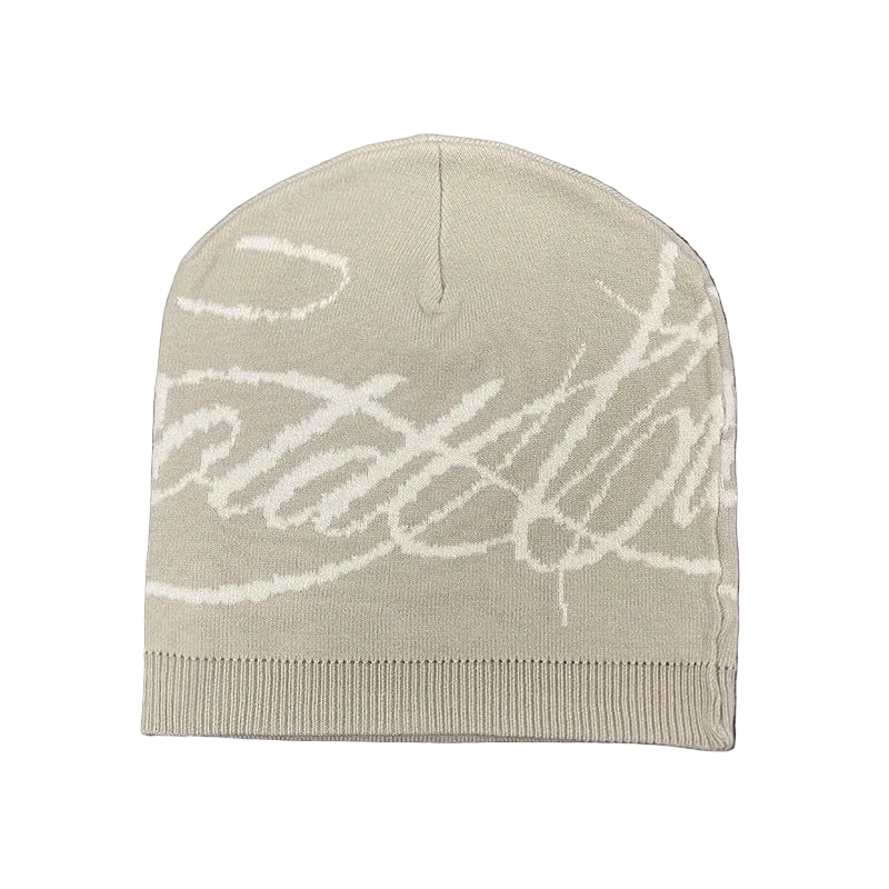 Stay Cozy and Stylish with Our Warm Jacquard Letter Knitted Beanie - Perfect for Men and Women This Winter!