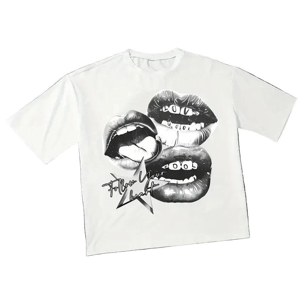 Elevate Your Style with the Harajuku Letter Graphic Oversized T-Shirt - Perfect for High Street Fashion Lovers!